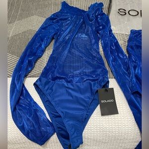 Solado body suit and skirt set never worn
